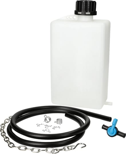 Mezoly Benzinetank racing 1.5 Liter inclusief slang