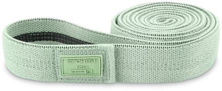 Spokey Power Band Medium Weerstandsband - Groen - 208 x 0,4 x 3,5 cm