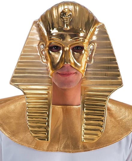 Carnival Toys Verkleedmasker Farao Goud One-size