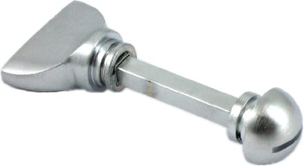 WC-olive los 7mm halve maan chroom mat