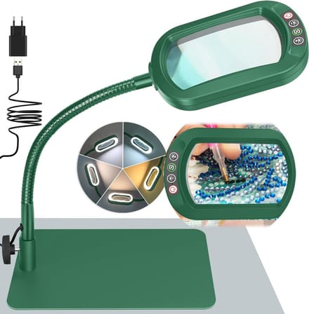Vergrootglas Met Verlichting - Loeplamp met Led Verlichting - detailwerk