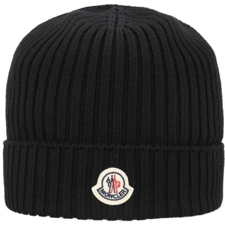 Moncler Muts Met Logo Patch M1131 999 3B00006 M1131 999 (L) black