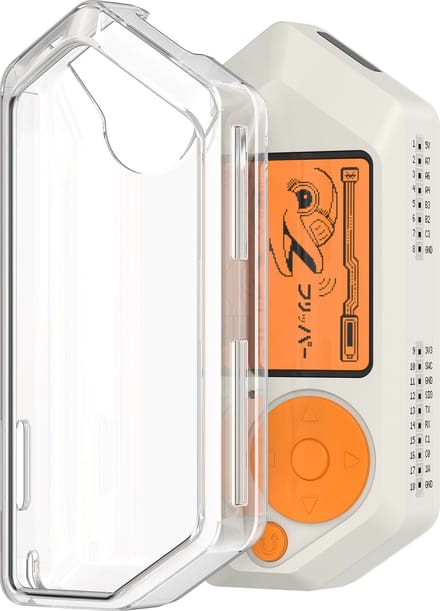 kwmobile siliconen beschermhoes geschikt voor Flipper Zero hoesje - Transparante computer multitool case - Computer accessoires - In transparant