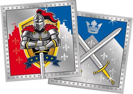 Folat - Servetten - Knights 33x33cm (20 stuks)