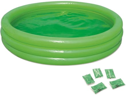 Bestway Slime Baff 152x30 Cm Rond Opblaasbaar Zwembad Groen 282L