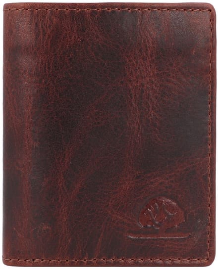 Greenburry Rugged Portemonnee RFID-bescherming Leer 8.5 cm - Jongens - Staand formaat - brown