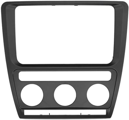 Dailygoody - Autoradio diafragma frame - 2 Din GPS-paneel - Zwart