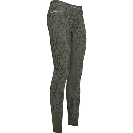 Imperial Riding Rijbroek El Capone Full Grip Donkergroen - 34