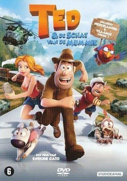 Ted En De Schat Van De Mummie (DVD)