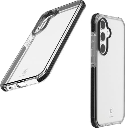 Cellularline Ultra Beschermend Hoesje - Geschikt voor Samsung Galaxy A36 - IDS Technologie & Microban & Shockproof - Transparant