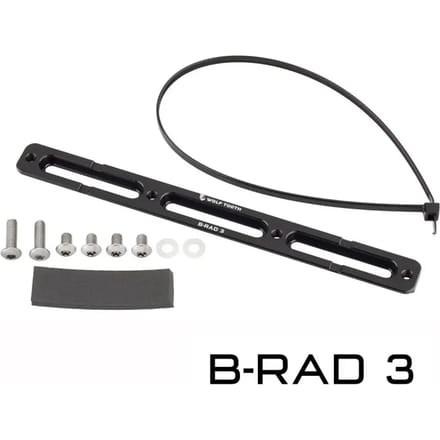 Wolf Tooth B-rad 3 Flessenhouderadapter Zwart