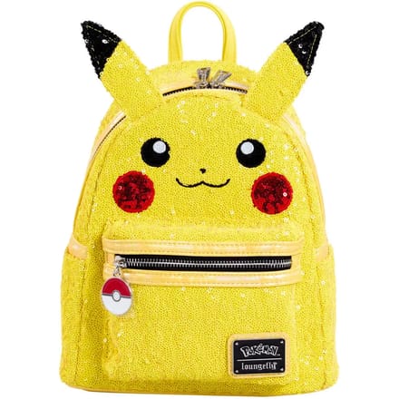 Rugzak met verstelbare schouderbanden Loungefly Pokemon Pikachu