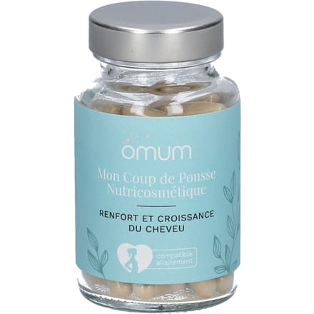 Omum Mon Coup de Pousse Nutricosmétique 60 Capsules