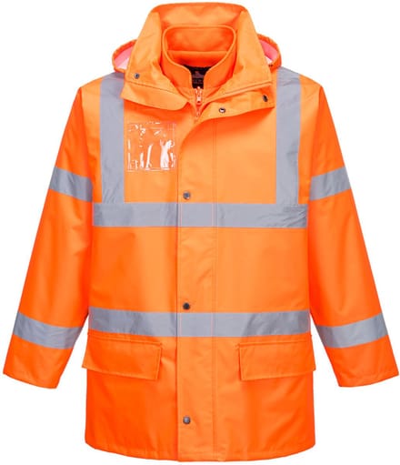 Portwest Hoge zichtbaarheid jack 5-in-1 S765 - Oranje - S