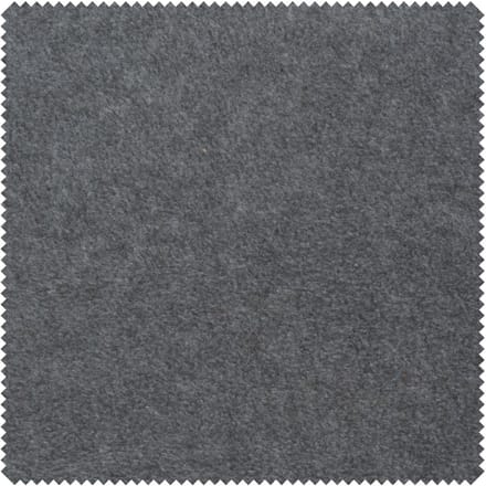 Fleece stof "Antipeeling", uni - Middelmatig Grijs