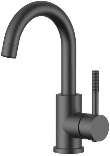 DutchLine - Round S-Grip Wastafelkraan – Gunmetal