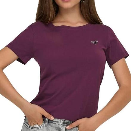 T-shirt Korte Mouw JDY Detail