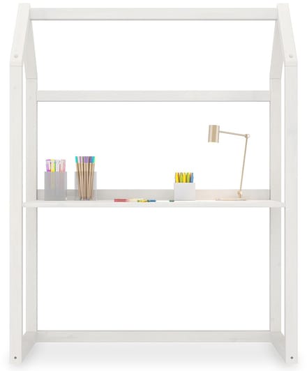 Kinderbureau TINA, in hoogte verstelbaar – Wit