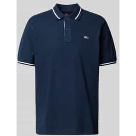 Regular fit poloshirt met logostitching
