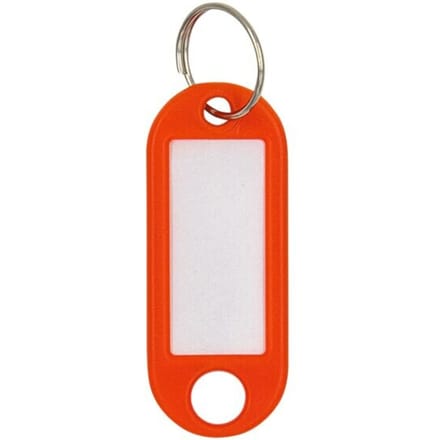 WEDO Sleutelhanger met ring, diameter: 18 mm, oranje