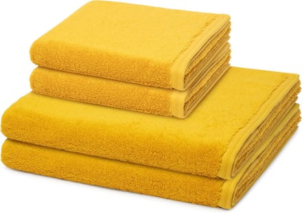 Vossen Sonstiges 2 X handdoek 2 X douchehanddoek - in set 4 pack Vegan Life