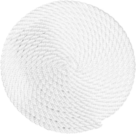 3-draads gedraaid polyester touw wit hoge sterkte voor diverse toepassingen