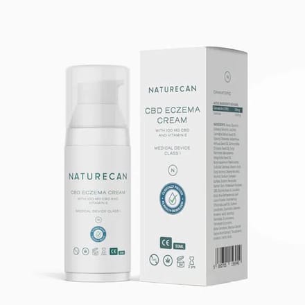 Naturecan CBD Eczeem Crème - 50 ml - Breedspectrum CBD - THC-vrij