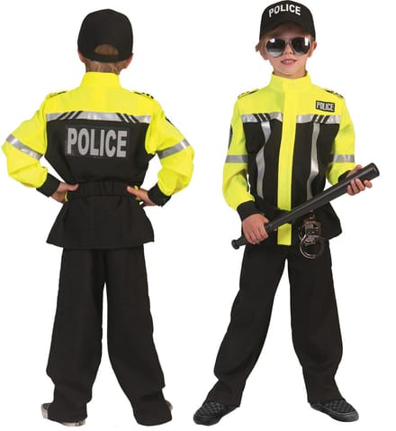 Verkleedpak politie agent jongen Policeman Paul 152