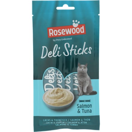 Delisticks zalm&tonijn 5X15 GRAM