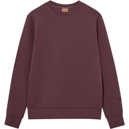 Mos Mosh 510100 283 mosmosh mmgabel crew neck sweat huckleberry