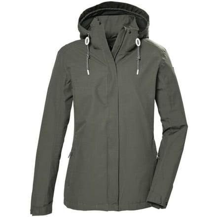 Killtec Kos 61 Outdoor Jas - Dames Zomer jas - light olive/tonal melange