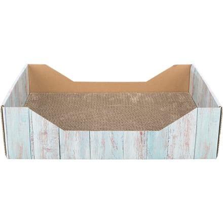 Trixie - Krabmand - Karton - Catnip - Turquoise - 45X33X12 cm