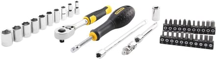 STANLEY Dopsleutelset 1/4" - 38 DELIG - STMT82828-1