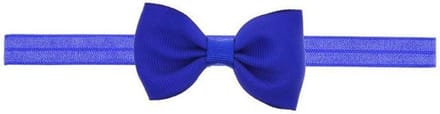 Baby haarband Strik - Donkerblauw