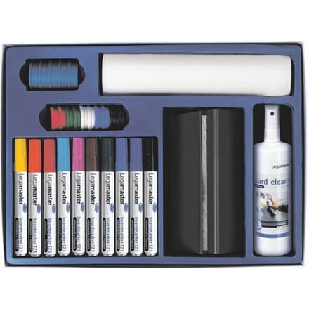 Whiteboard-PROFESSIONAL-set Legamaster 7-125500, complete set, markers, reiniger, magneet, 27-delig