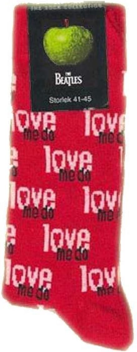 The Beatles - Love Me Do Sokken - 41/45 - Rood