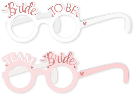 BTH - Vrijgezellenfeest - Bril - Vrouw - Versiering - Piemels - Bride to Be - Decoratie - Rosette