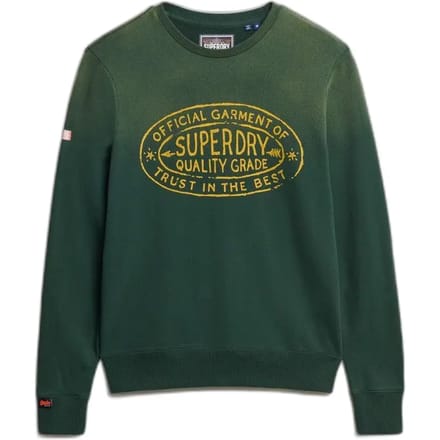 Superdry Lo-fi Outdoors Relaxed Fit Sweatshirt Groen M Man