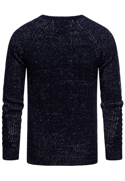 Chunky Slim Fit V-Hals Trui