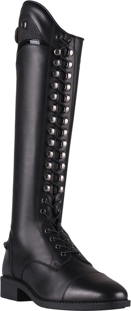Qhp Rijlaars Hailey junior Black - 35 | Paardrijlaarzen