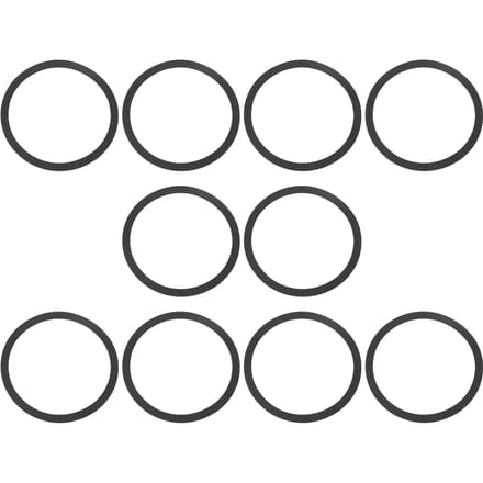 10 Stuks Luidspreker Afdichtingsring EVA Schokabsorberend Geluidsdempend Antislip 190mm Buiten Diameter Luidspreker Afdichtring white