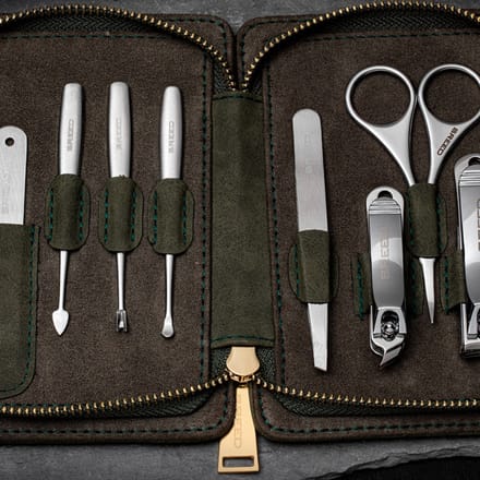 BREED Men's Groom Kit BRDGRMKIT 8-delig Chirurgisch Staal