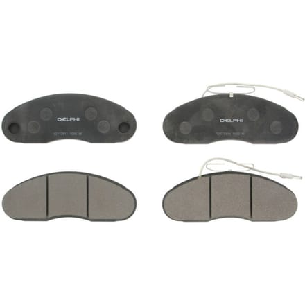 Remblokset DELPHI LP1096, voor