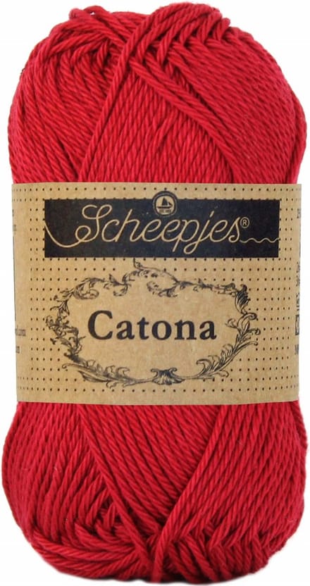 Scheepjes Catona 25gr - 192 Scarlet