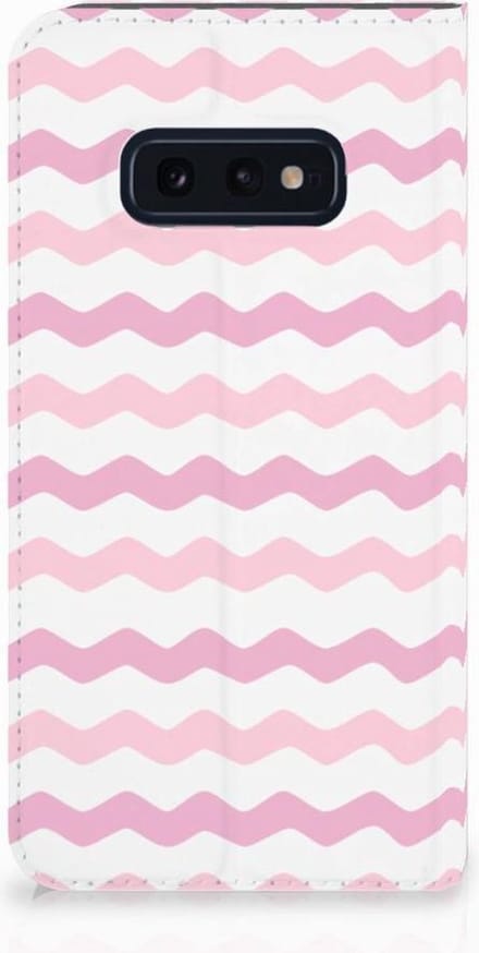 Samsung Galaxy S10e Hoesje met Magneet Waves Roze