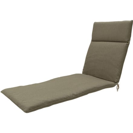 Madison - Ligbedkussen Taupe canvas eco+ - Ca. 190x60 cm