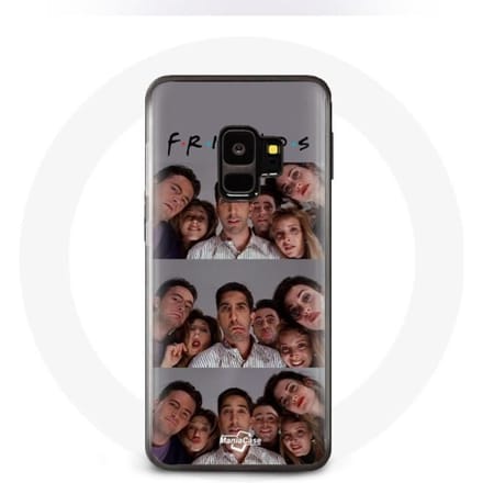Coque - Samsung - Galaxy S9 - Friends Selfie - Souple - Protection Synthétique