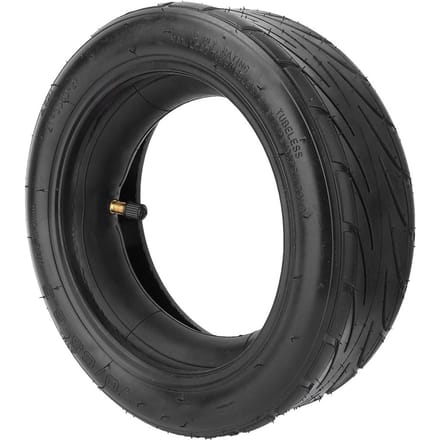 70 65 6.5 Pneu Gonflable et Chambre à Air Ensemble de Pneus pour Trottinette Électrique Xiaomi 9 blanc
