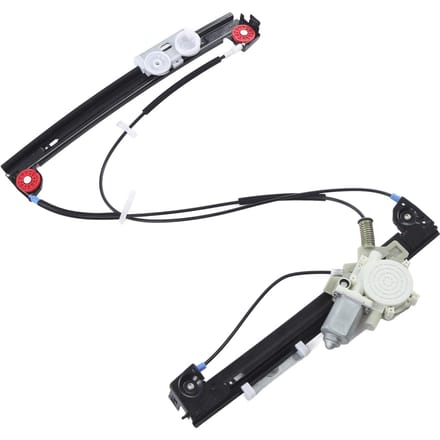Elektrische Raammechanisme met Motor Soepele Hefing Stabiele Structuur Handig voor Cooper 2002 tot 2005 left black