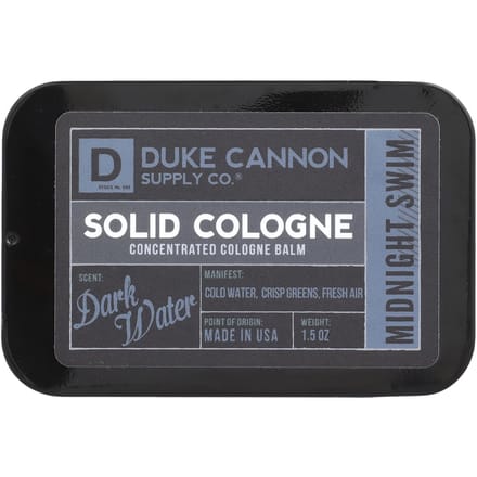 Duke Cannon Supply Co., Solid Kolon, Midnight Sweet, Dark Water, 1.5 Oz